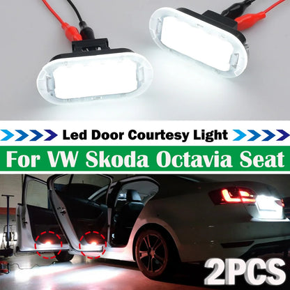 For VW Golf MK3 MK4 Jetta Door Courtesy Under Warning Lamps
