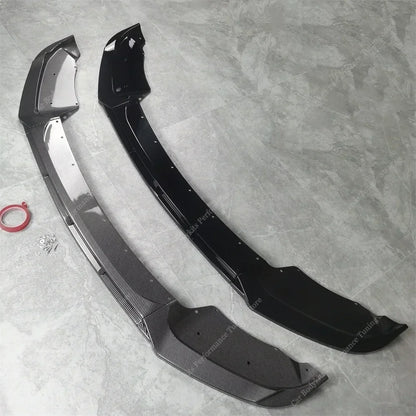 For BMW X3 F25 X4 F26 3PCS ABS Front Bumper Lip Splitter Spoiler