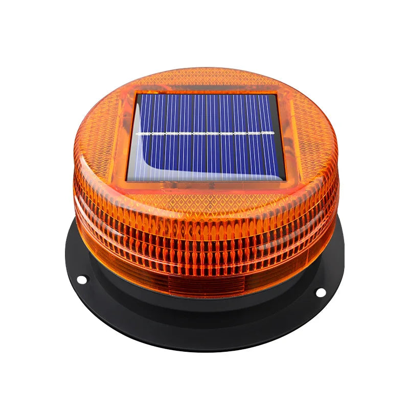 Cars Part Trucks Solar Powered Emergency Warning Strobe Beacon