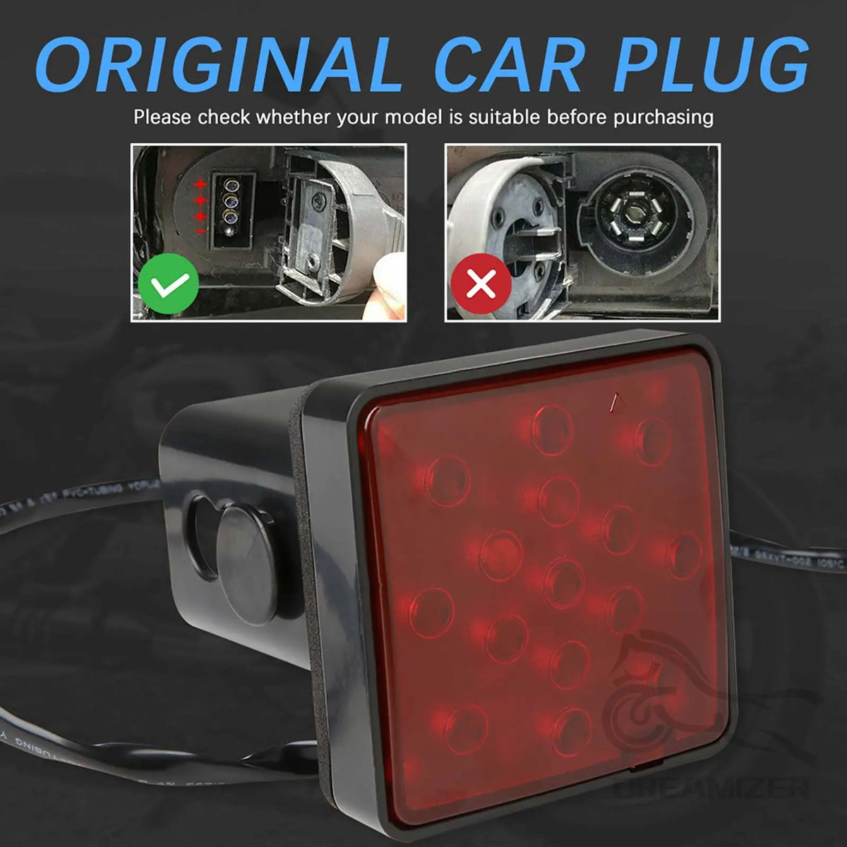 For Trailer Stop Brake Warning Running Taillight Truck Pickup