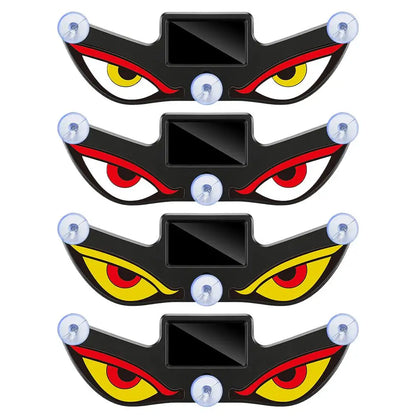 Solar Powered Devil Eye Warning Ambient Window Fun Stylish