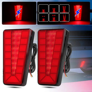 Rear Brake 3RD Third Flash Warning Signal 12V Triangle