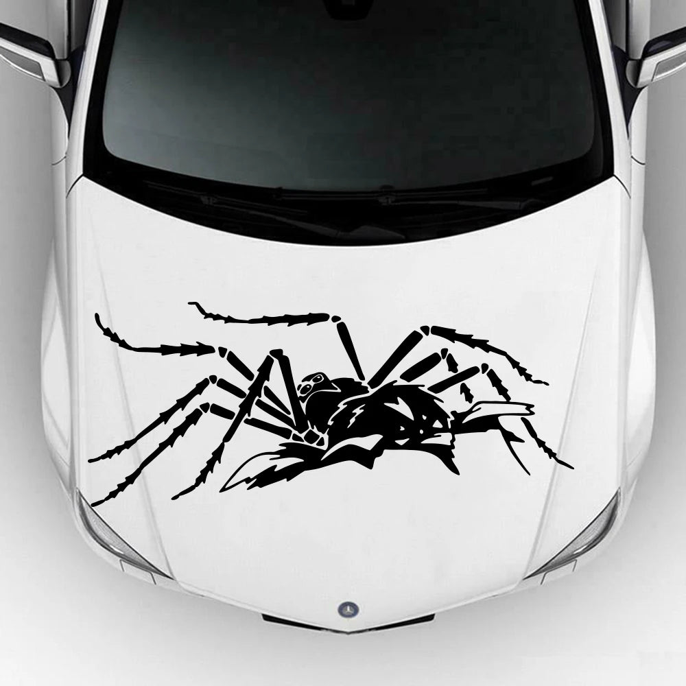 Large Cartoon Spider Animal Sticker Decal Door Side Body