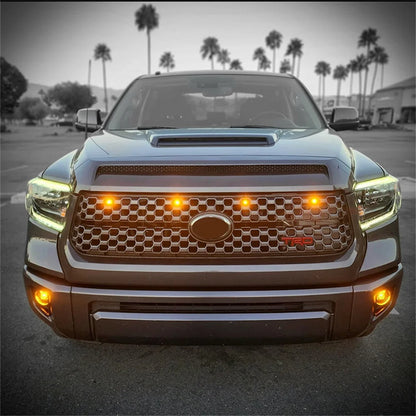 For Toyota Tundra 2018-2021 Non-TRD Drl Front Grille Marker W