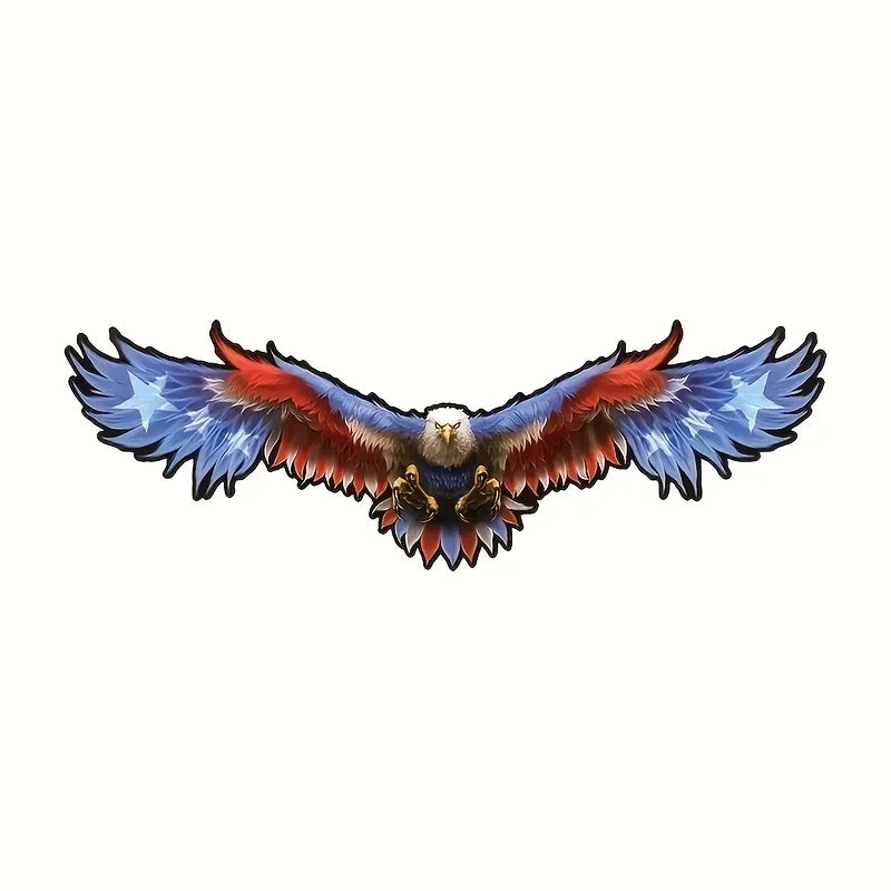 For Hood Post Body Stickers Auto A Spreading Eagle Stickers
