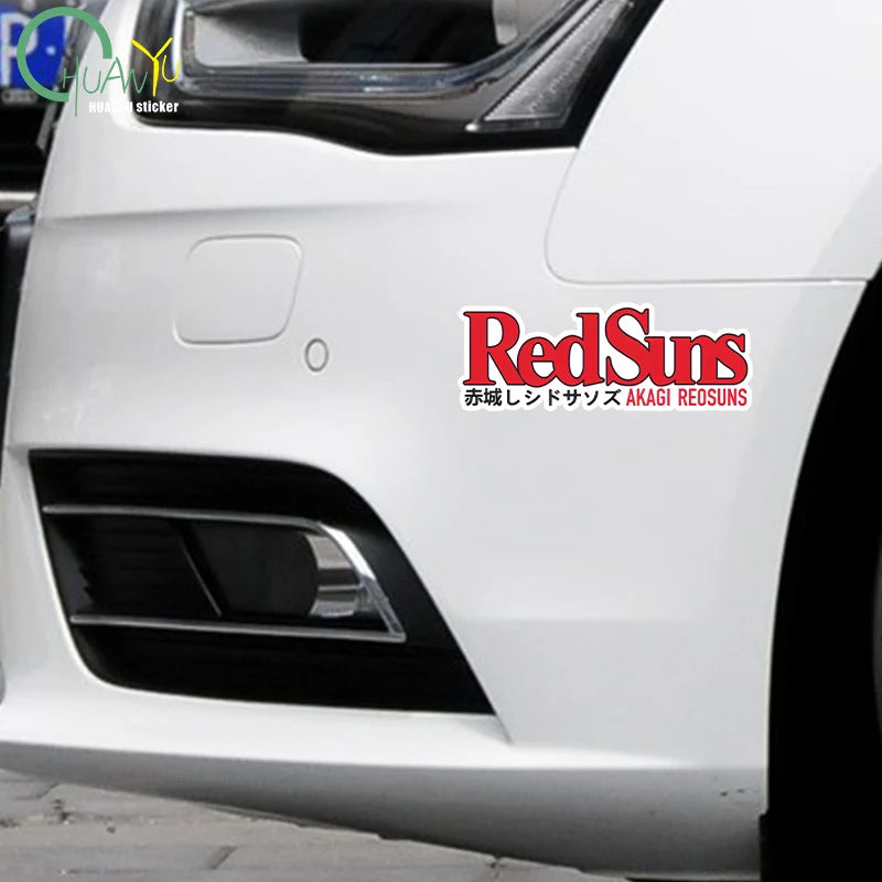 Initial D Chicheng Redsuns Red Sun Racing Team Reflective