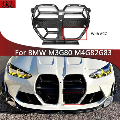 For BMW M3 G80 M4 G82 G83 Dry Carbon Fiber Grille Csl Racing