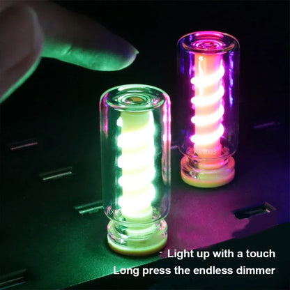 Touch Dimming Bulb 5V Retro Bulbs USB Spiral Filament
