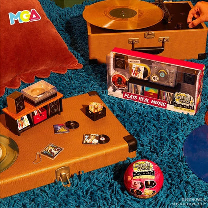Surprise MINI Verse Brands Real Working Vinyl Record Player