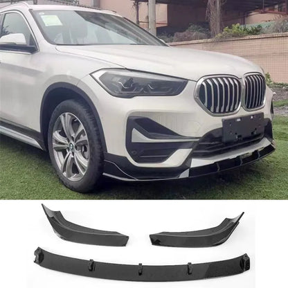 For 2016-2022 Bwm X1 F48 F49 3PCS Set Front Bumper Lip Chin