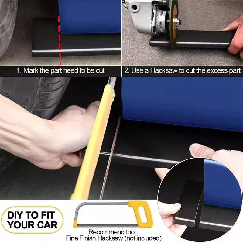 For BMW 4 Series F32 2014-2020 Side Skirt Splitters Extended