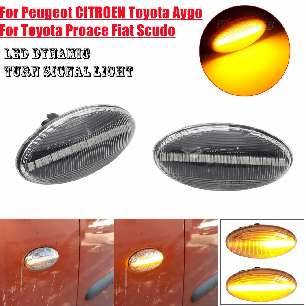 For Citroen Berlingo Xsara Picasso Jumpy Turn Signal Side Marker