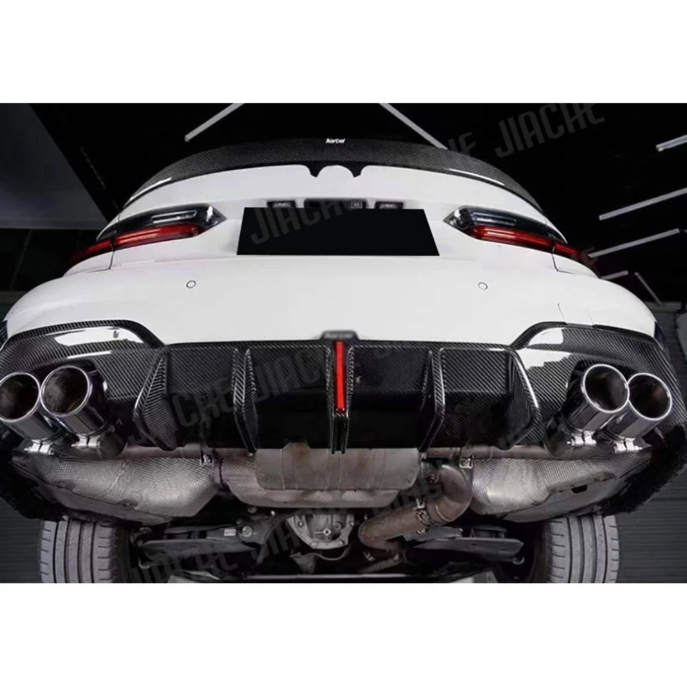 For BMW G20 G28 M Sport Jiache Carbon Fiber Rear Bumper Lip