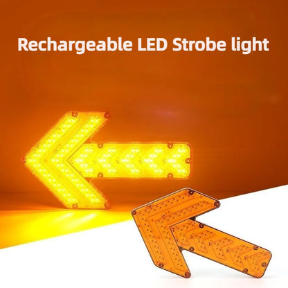 1PCS Remote Charging Magnetic Suction Arrow Tail Portable Road