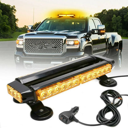 Strobe Windshield Emergency Warning Flashing Mode Beacon Fog 12V