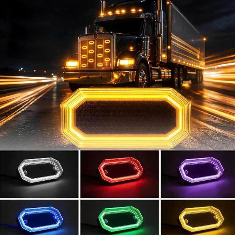 For Rv Lorry Side Lamp 1X Truck Turn Signal Strobe Dynamic