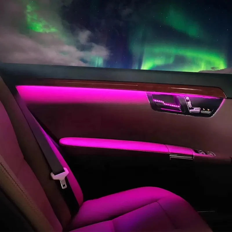 For Mercedes Benz S-Class W221 2005-2013 Color Ambient Lighting