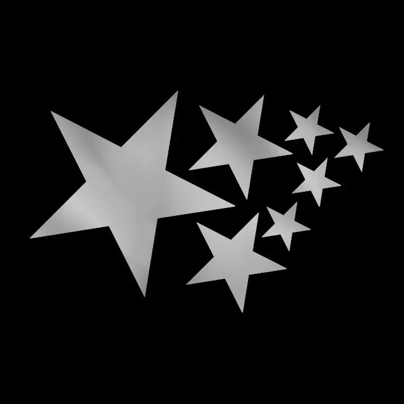 Pentagram Pattern Sunscreen Waterproof Sticker Cover Scratches