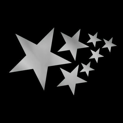 Pentagram Pattern Sunscreen Waterproof Sticker Cover Scratches