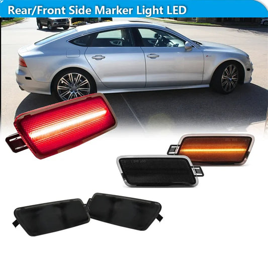 For Audi A7 S7 RS7 Type 4G8 Front Rear Bumper Side Marker Turn