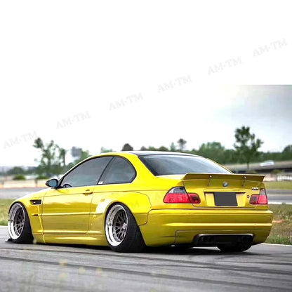 For BMW E46 M3 Sedan 2 Door Frp Material Rocket Bunny Front Lip