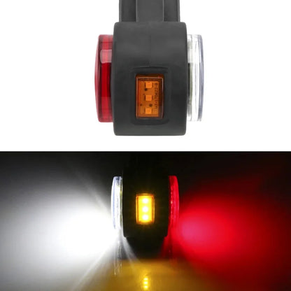 For Volvo Scania Mercedes Benz Man Truck 12 24V Side Marker