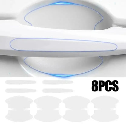 Tpu Material Door Handle Sticker Clear Transparent Protection