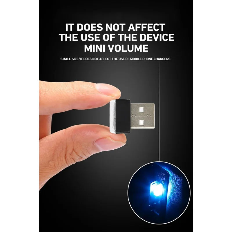 MINI USB Interior Ambient Emergency Lighting Color