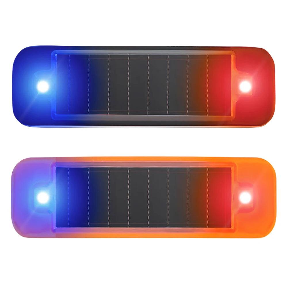 Solar Power MINI Warning wiring-free Alarm Wireless Flash Bike