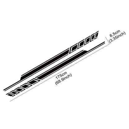 For Nissan Leaf Waterproof Wrap Vinyl Sticker Door Side Wrap