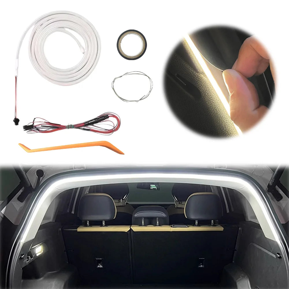 Trunk Strip No Drilling Dynamic Flowing Ambient Lighting Truck