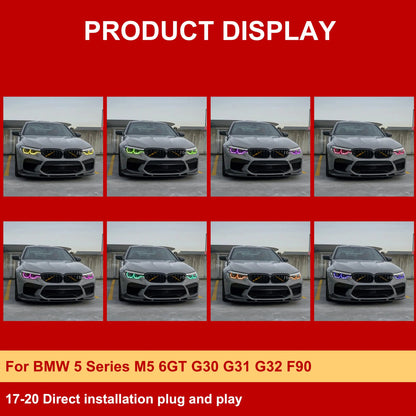 For BMW 5 Series M5 6GT J One Lighting Systems Drl RGB Colour