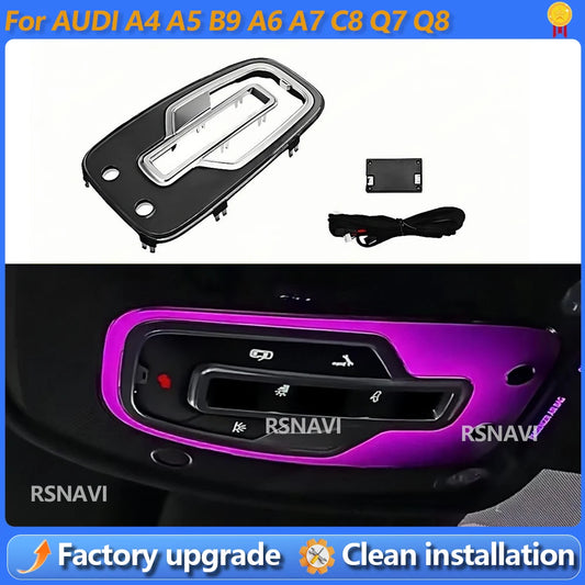 For Audi A4 A5 A6 A7 Colors Upgrade Refit Reading Ambient C8 A4