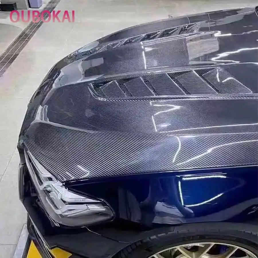 For BMW 5 Series M5 F90 G30 G38 Carbon Fiber Hood Engine Cover