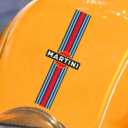 For Martinis Racing Stickers Moto Sticker Body Bumper Windows
