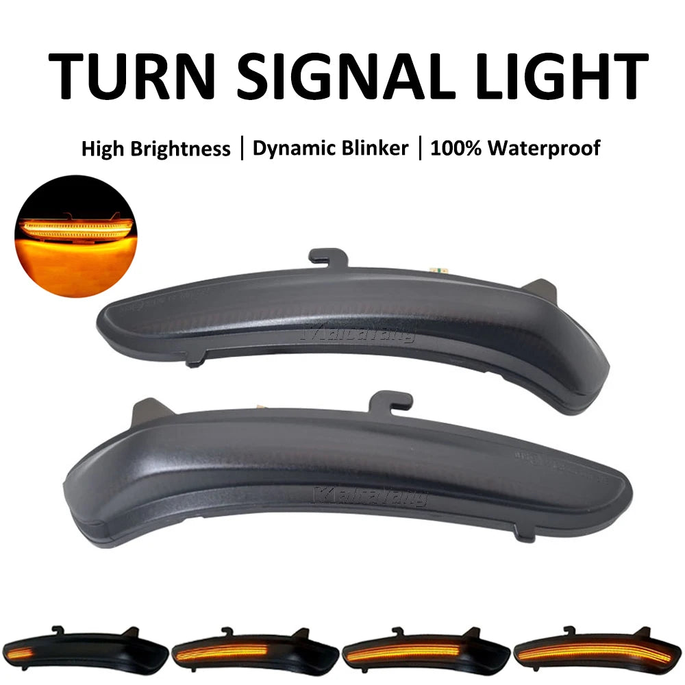 For Peugeot 208 2008 2012 2013 2014-2020 Citroen C3 Dynamic Side
