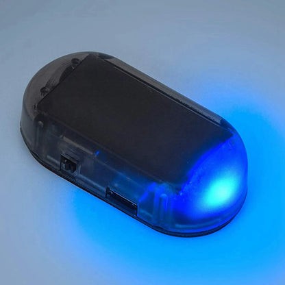 2X Solar Power Simulated Dummy Alarm Warning Flashing Security