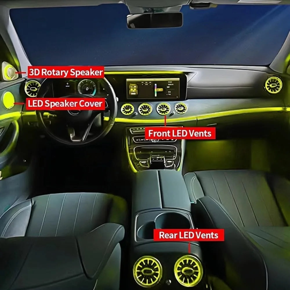 For Mercedes Benz W213 E-Class Coupe Colors 3D Rotating Tweeter