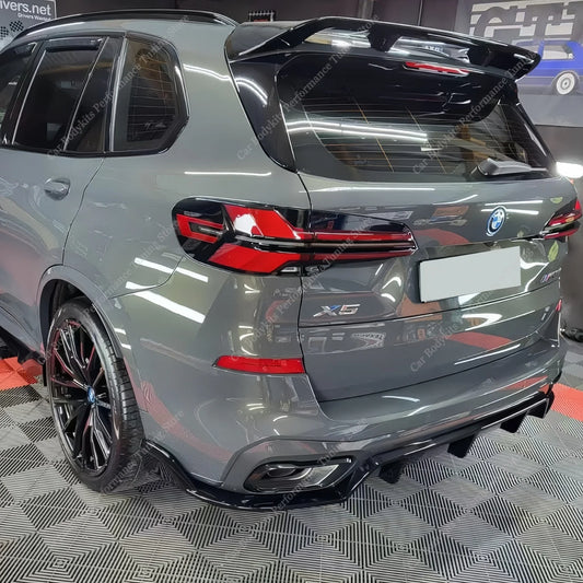 For BMW X5 G05 Lci M Performance Rear Bumper Splitter Diffuser