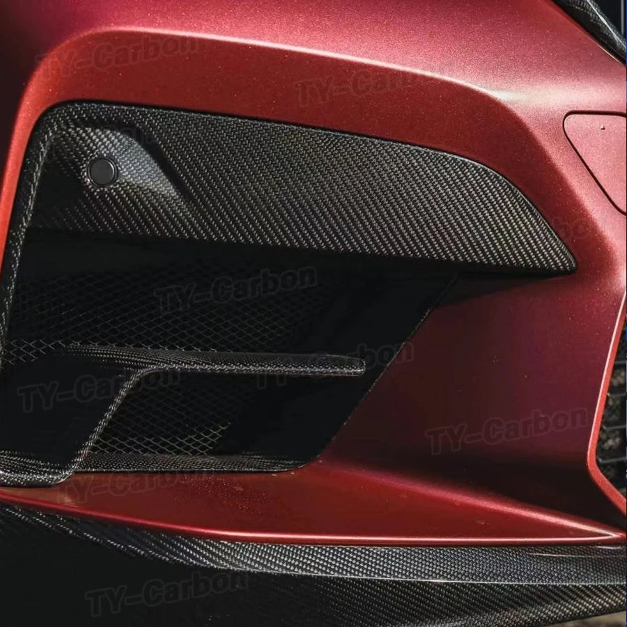 For BMW F90 M5 Lci 2021+ Set Front Fog Air Vent Bodykits Trims