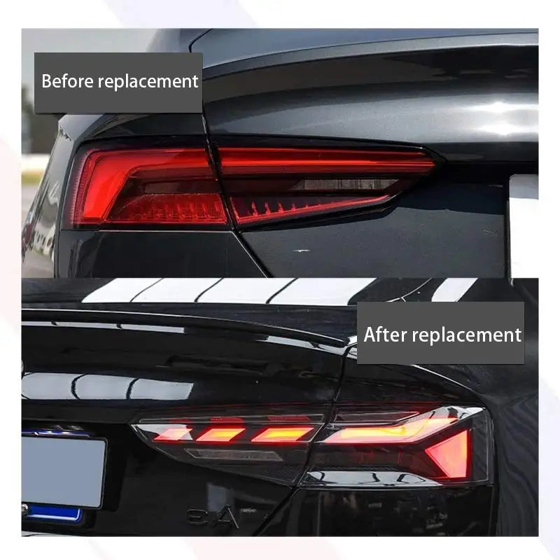 For Audi A5 S5 2017-2020 Taillight Assembly Modification Driving