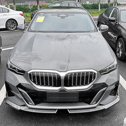 For BMW 5 Series G60 G61 Front Bumper Lip Splitter Body Kit