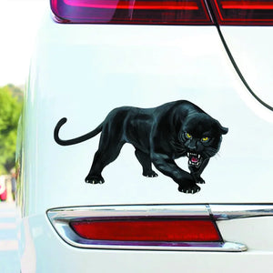 Black Panther Roaring Sticker Funny Stickers Decals Removable