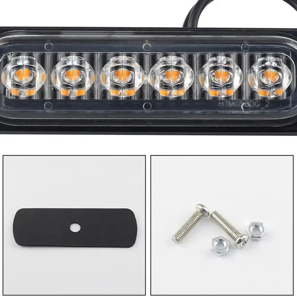 Grille Emergency 6LED Warn Truck 12V 24V