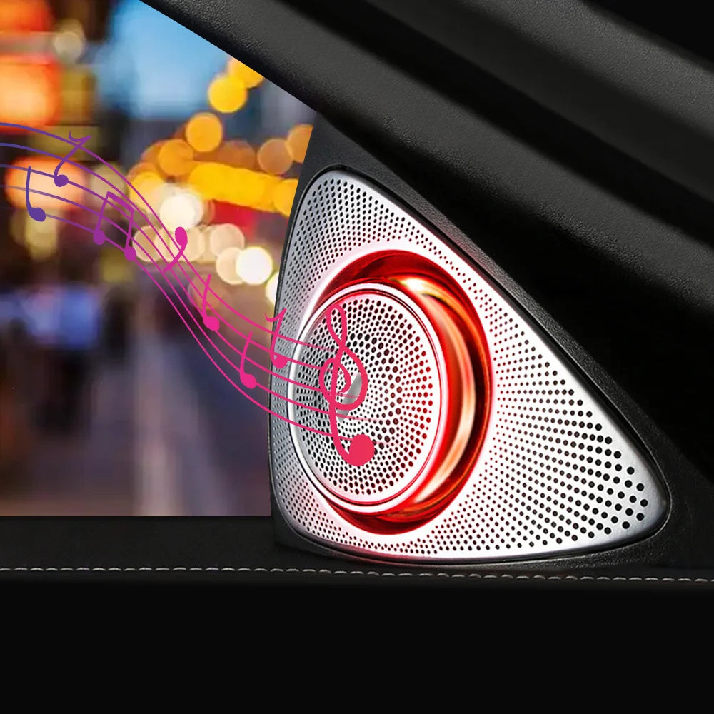 For Mercedes Benz W205 Glc X253 W213 W222 Ambient 3D Rotation
