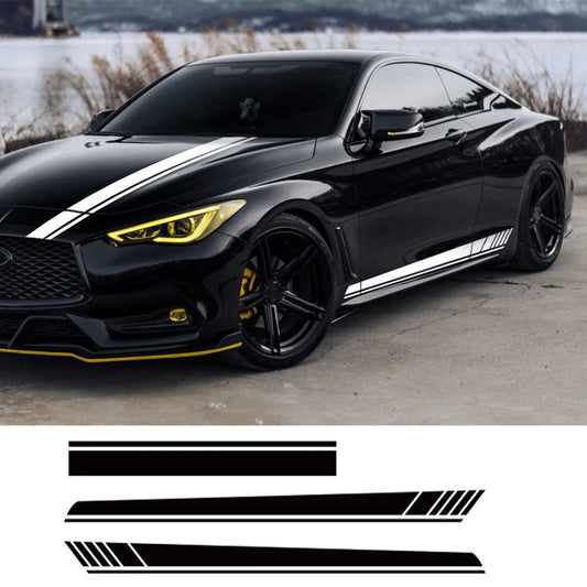 For Audi BMW Mercedes Ford VW Vinyl Stickers Bonnet Decal Toyota