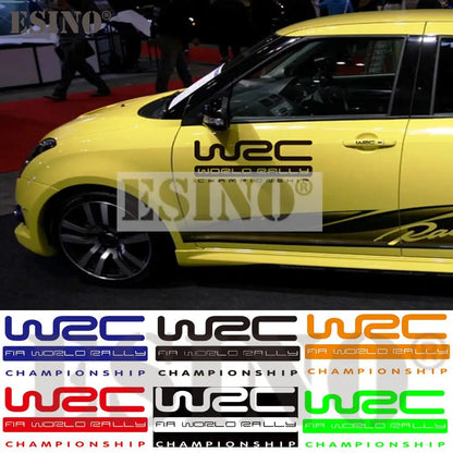 Creative Decal Wrc Fia World Rally Championship Pvc 3D