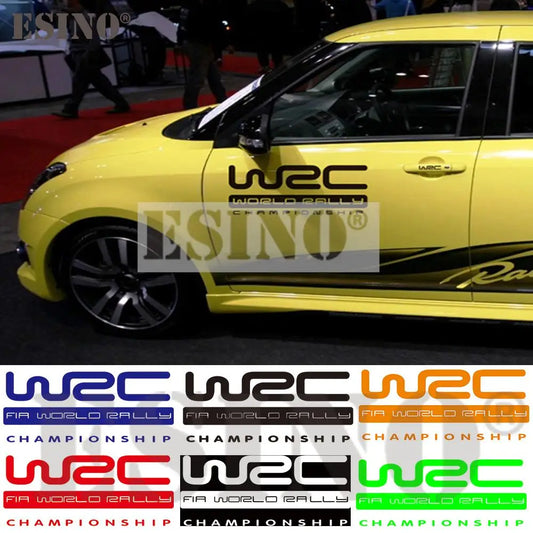 Creative Decal Wrc Fia World Rally Championship Pvc 3D