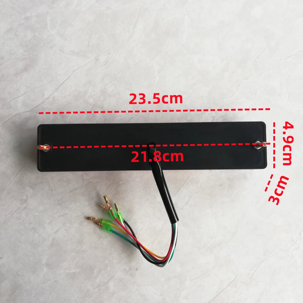 For Loader 12V 24V LED Forklift 2PCS Rear Truck Tail Cargo