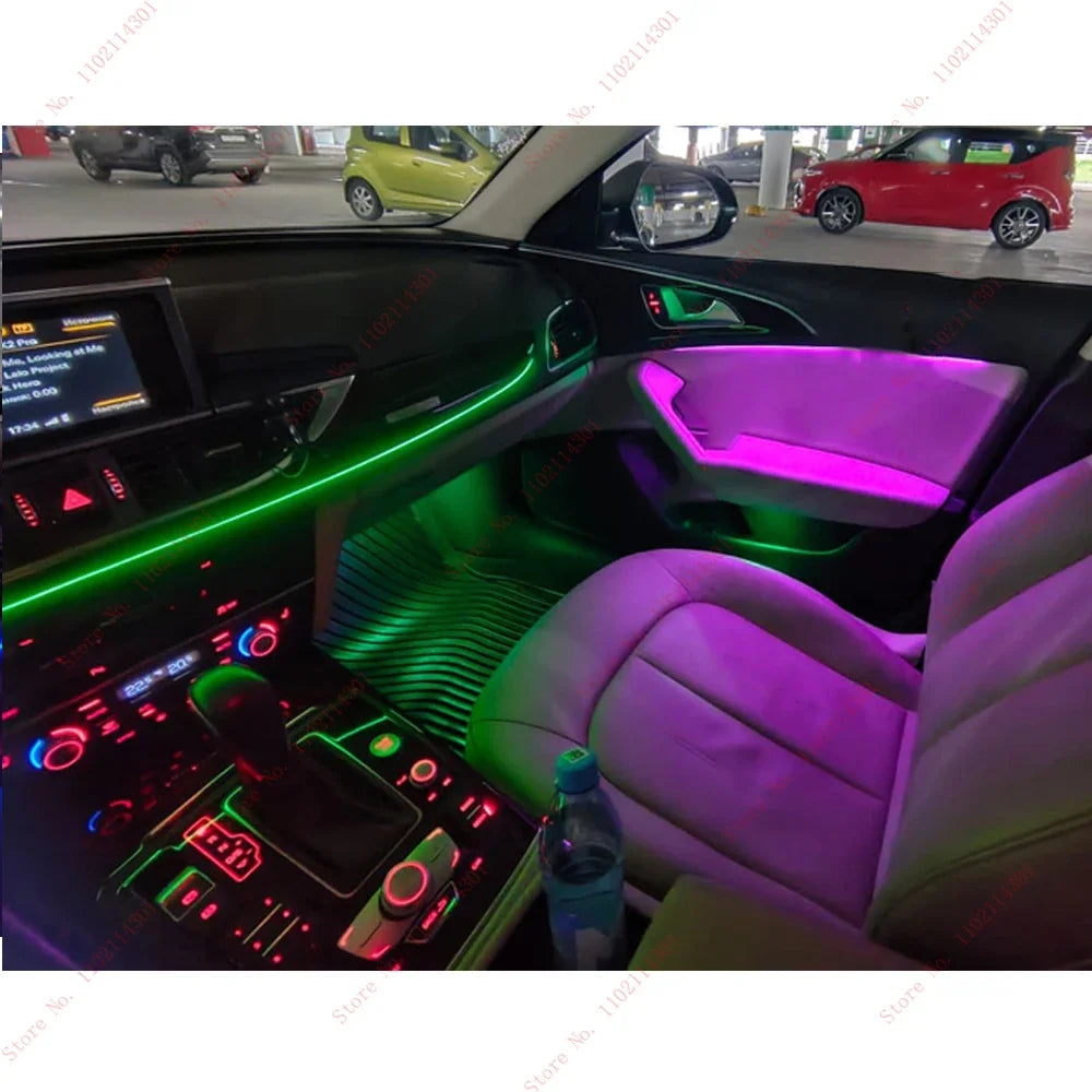 For Audi A6 A6L A7 C7 Colors Pa 2012-2018 Ambient Atmosphere